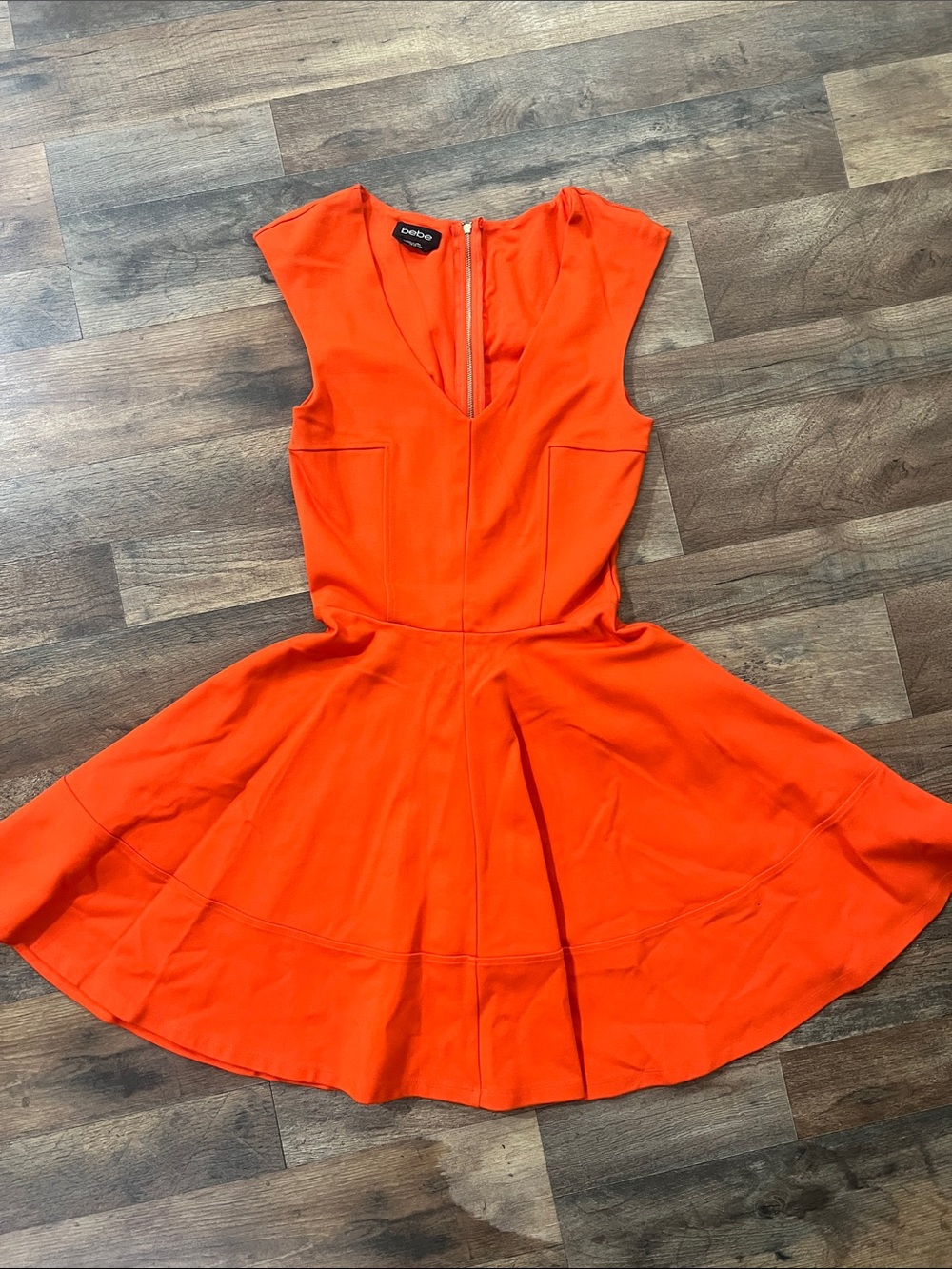 Bebe Monet Fit and Flare dress